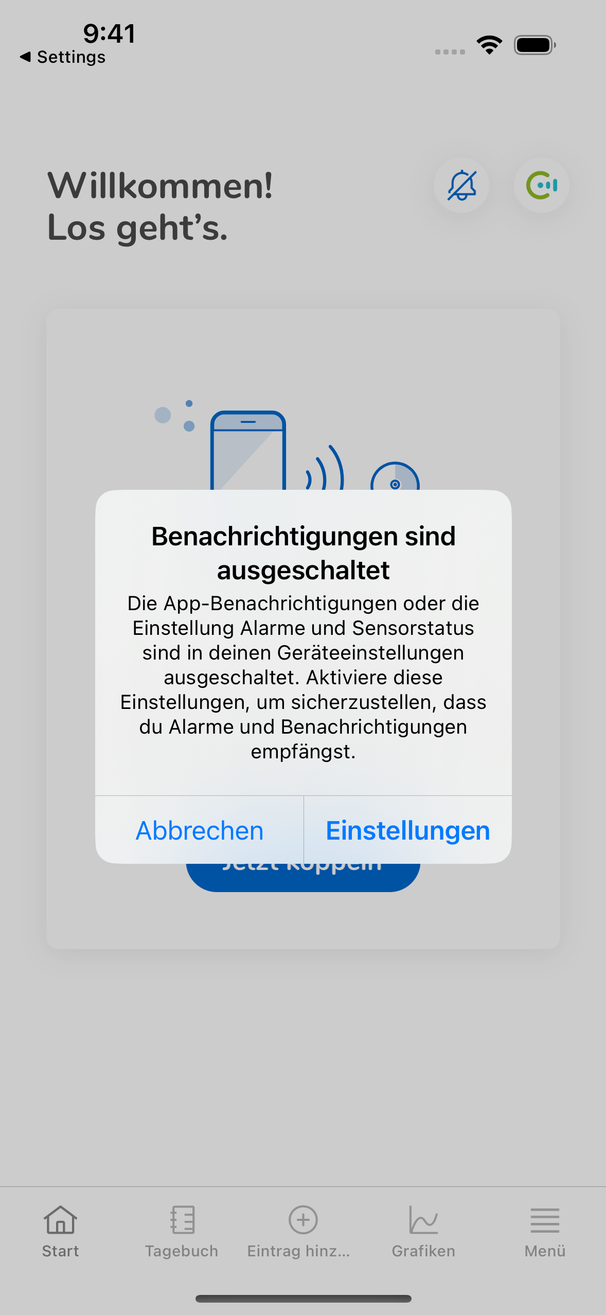iOS Notifications Suboptimal Alert
