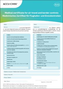 Medizinisches Zertifikat