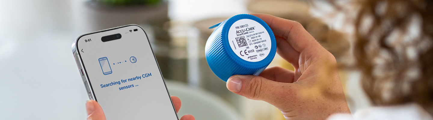Verbinden des Accu-Chek SmartGuide Sensors mit der mySugr App